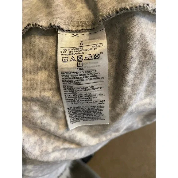 Old Navy sz L women cheetah animal print long sleeve sheath dress 0703 - Picture 5 of 5